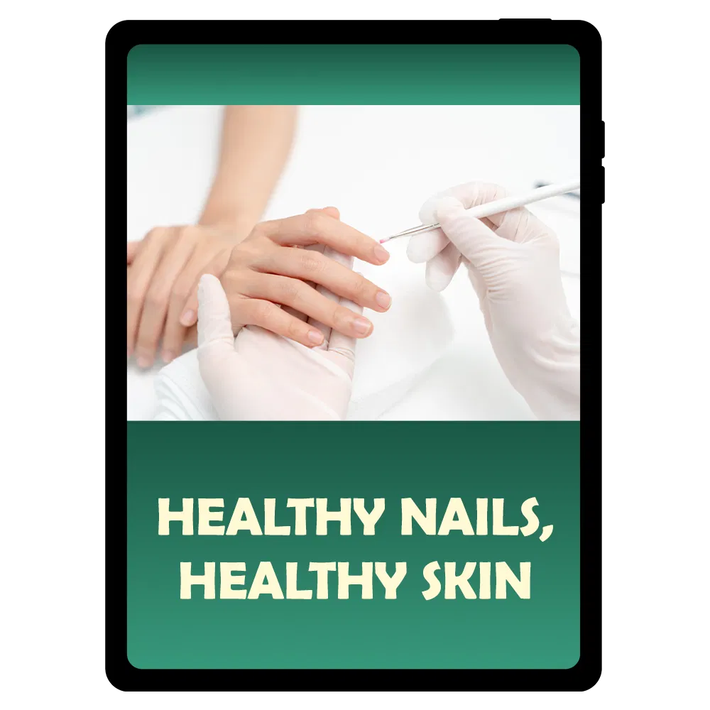 Healthy Nails Healthy Skin guide book cover